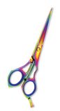 Professional Hair Cutting Scissor with razor edge. Multicolor Coating.